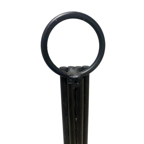 Six Candle Black Metal Wall-Mounted Candle Sconce Candelabra Country Rustic Prim - Picture 5 of 7